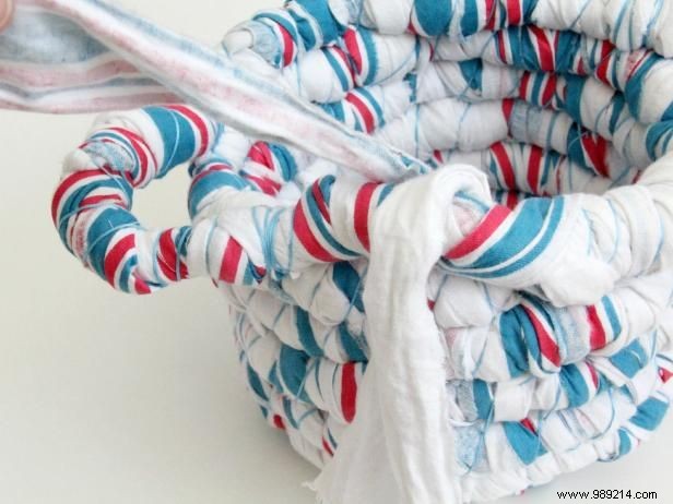 DIY Fabric Basket: Upcycle Baby Blankets or Scraps into Stylish Storage