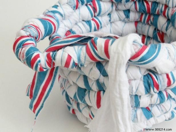 DIY Fabric Basket: Upcycle Baby Blankets or Scraps into Stylish Storage