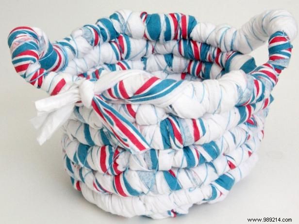 DIY Fabric Basket: Upcycle Baby Blankets or Scraps into Stylish Storage