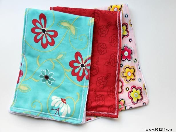 How to Sew Baby Burp Cloths: Simple Beginner Tutorial