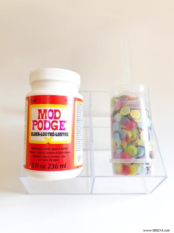 DIY: Transform Plain Acrylic Trays into Stunning Storage with Decoupage – Jennifer Perkins