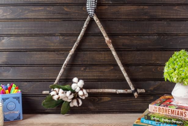DIY Bohemian Triangle Wreath: Craft a Stunning One in Under 15 Minutes