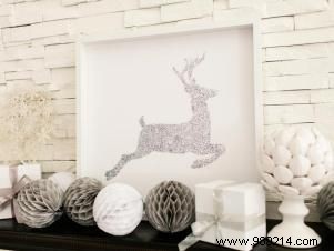 DIY  Believe  Christmas Banner: Elegant Accordion Medallion Bunting Tutorial