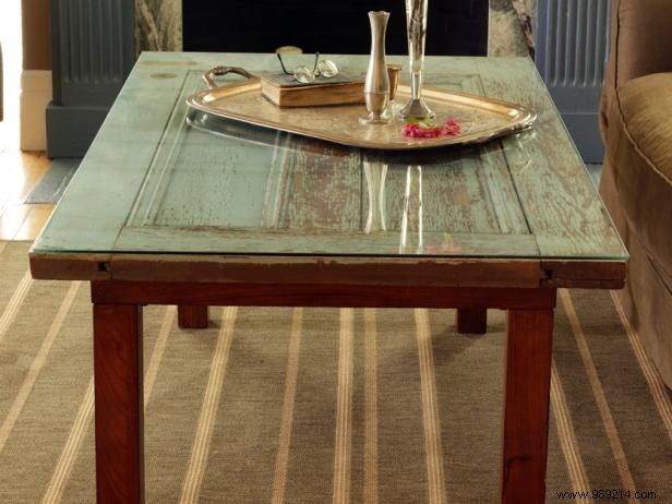 DIY Guide: Transform an Old Door into a Stylish Coffee Table