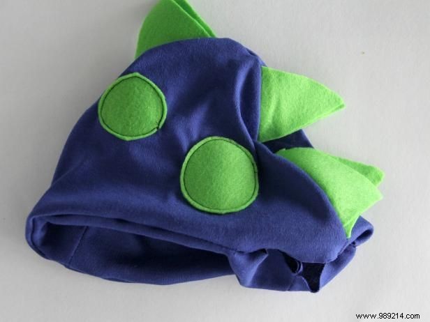 DIY Dinosaur Hat and Tail Costume: Easy Step-by-Step Guide for Kids  Halloween Fun