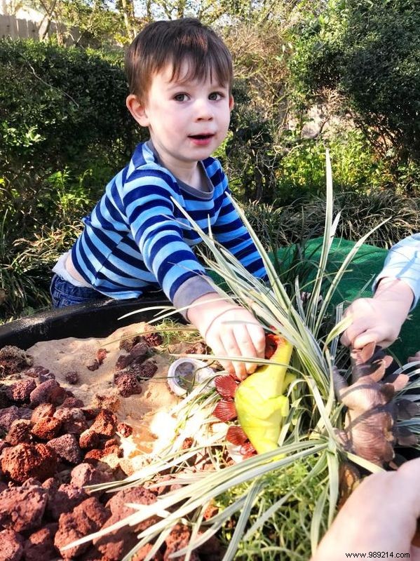DIY Dinosaur Garden: Build a Prehistoric Sensory Play Area for Budding Paleontologists