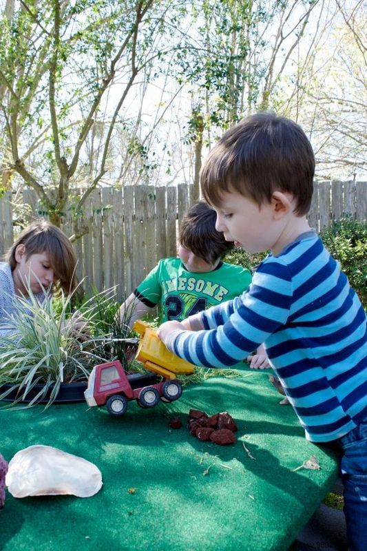 DIY Dinosaur Garden: Build a Prehistoric Sensory Play Area for Budding Paleontologists