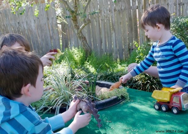DIY Dinosaur Garden: Build a Prehistoric Sensory Play Area for Budding Paleontologists