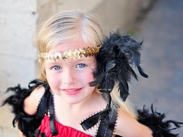 DIY Roaring 20s Flapper Dress: Easy Kids Halloween Costume Tutorial