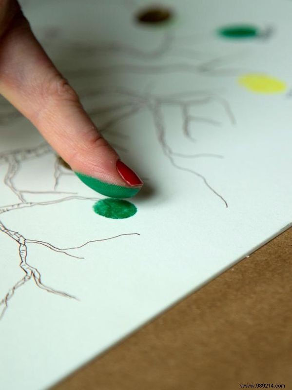 Create a Stunning Fingerprint Guestbook Tree: Easy DIY Tutorial