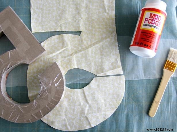 DIY Giant Fabric-Covered Wedding Table Numbers: Expert Step-by-Step Guide