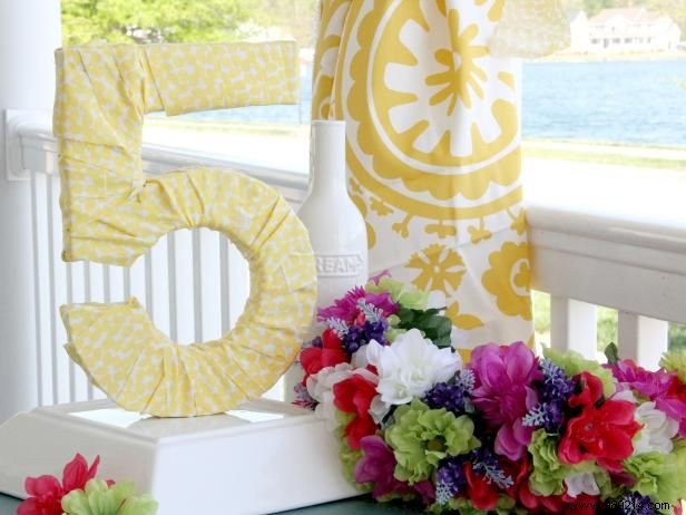 DIY Giant Fabric-Covered Wedding Table Numbers: Expert Step-by-Step Guide