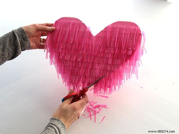 DIY Fringed Heart Piñata: Easy Step-by-Step Tutorial from a Seasoned Crafter