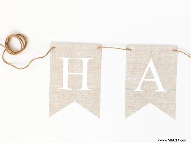 DIY Happy Holidays Banner: Easy Step-by-Step Guide from ten22 Studio