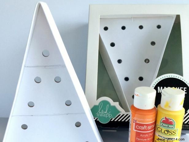 DIY Halloween Candy Corn Marquee Lights: Easy Step-by-Step Guide