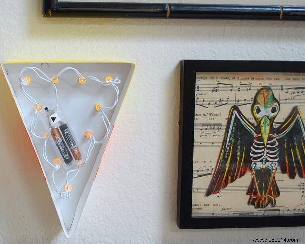 DIY Halloween Candy Corn Marquee Lights: Easy Step-by-Step Guide