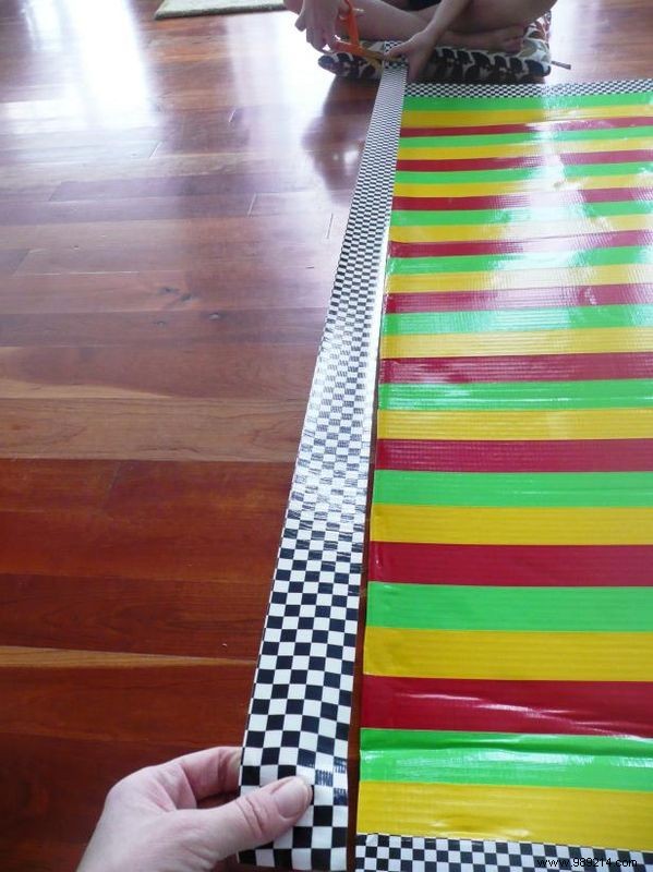 DIY Duct Tape Headboard: Easy, Kid-Friendly Tutorial by Joanne Palmisano