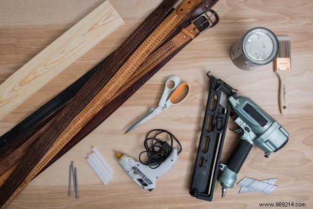 DIY Recycled Leather Belt Headboard: Expert Step-by-Step Guide by Sam Zachrich