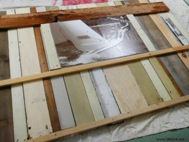 DIY Reclaimed Wood Headboard with Custom Photo Frame: Step-by-Step Guide