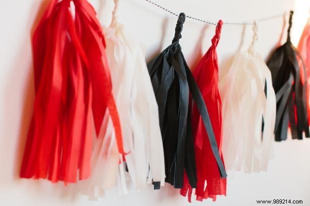 DIY Fabric Fringe Tassel Heart Balloon: Easy Valentine s Day Craft Tutorial