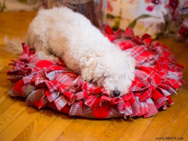 DIY No-Sew Seamless Pet Bed: Simple Step-by-Step Fleece Tutorial