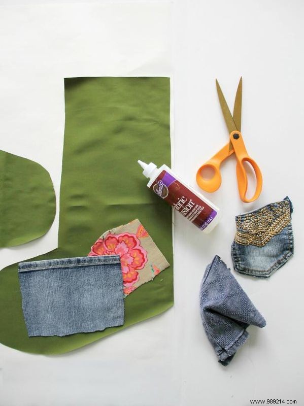 DIY Patchwork Denim Christmas Stocking: Easy Step-by-Step Tutorial