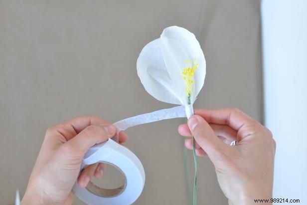 DIY Paper Magnolia Garland Centerpiece: Easy Step-by-Step Tutorial