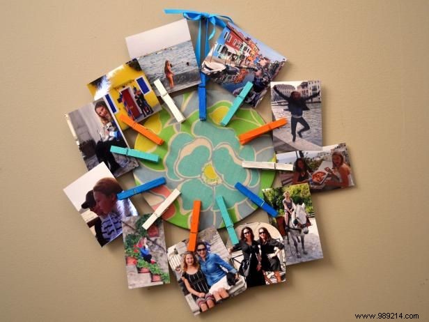 DIY Sunburst Photo Display and Message Board: Expert Step-by-Step Guide