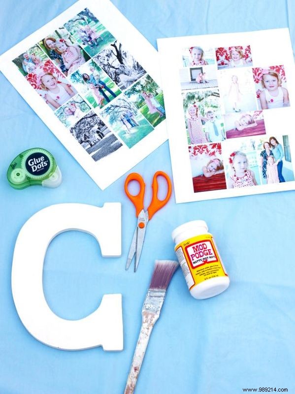 DIY Photo Letter Collage: 5 Easy Steps for Stunning Large Prints and Personalized Gifts