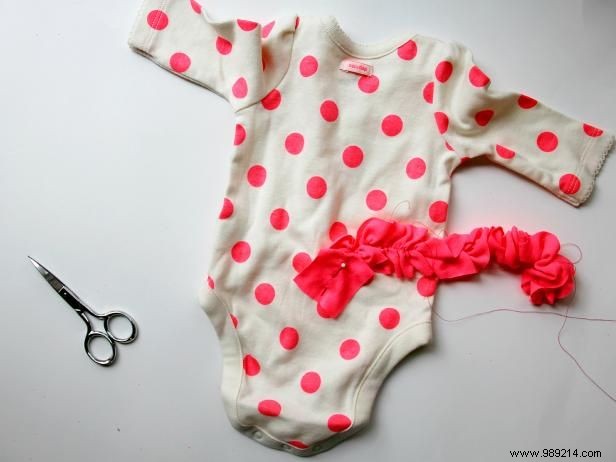 Easy DIY: Add Charming Ruffles to a Baby Onesie Bottom in Under an Hour