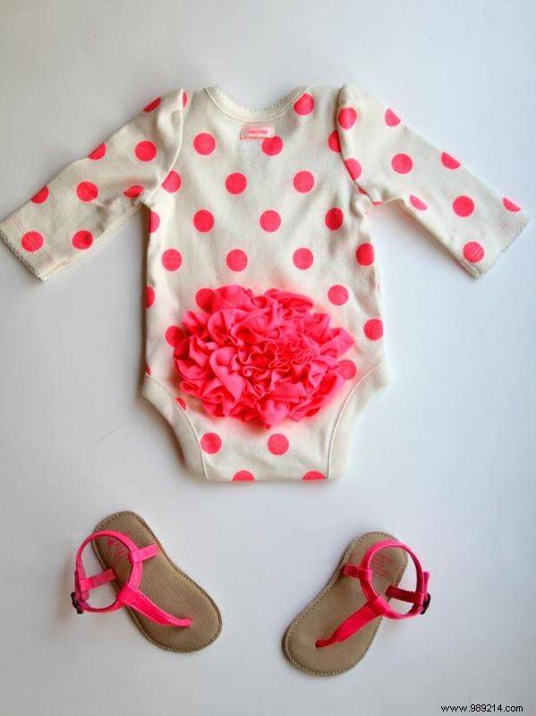Easy DIY: Add Charming Ruffles to a Baby Onesie Bottom in Under an Hour