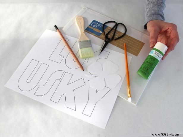 DIY St. Patrick s Day Canvas Art: Easy Step-by-Step Guide by Ellen Foord