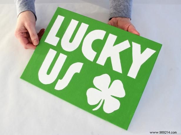 DIY St. Patrick s Day Canvas Art: Easy Step-by-Step Guide by Ellen Foord