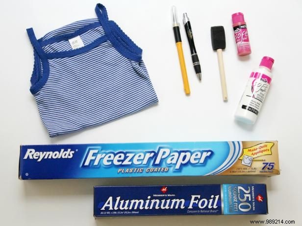 DIY Guide: Create Freezer Paper Stencils to Paint Custom Designs on Baby Onesies