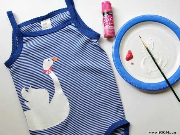 DIY Guide: Create Freezer Paper Stencils to Paint Custom Designs on Baby Onesies