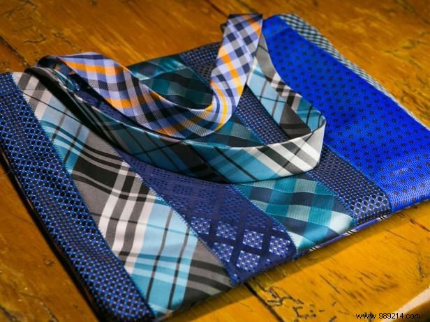DIY Eco-Friendly Tote Bag from Upcycled Neckties: Step-by-Step Guide