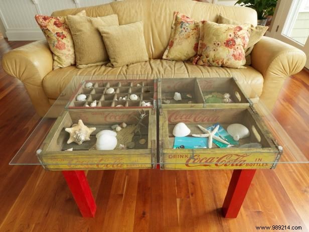 DIY Guide: Upcycle Vintage Soda Crates into a Stylish Display Table