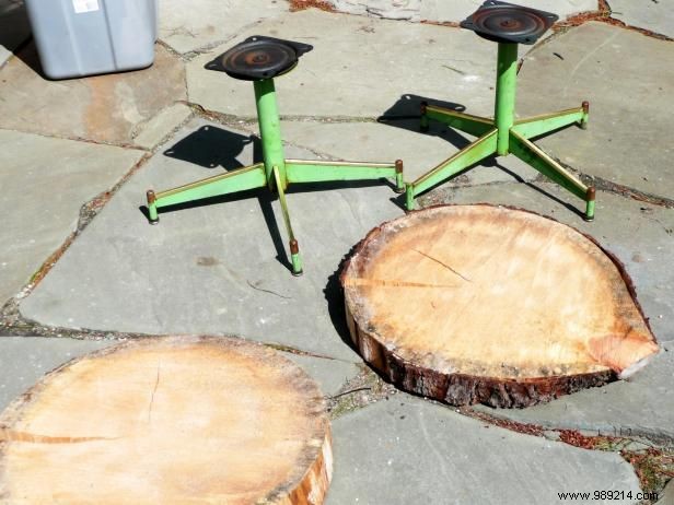 DIY Rustic Log Table: Build a Sturdy Piece from Slab Wood and Salvaged Chair Legs