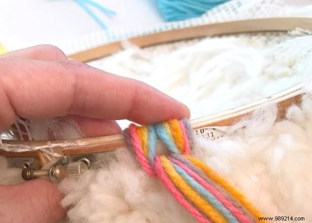 DIY Unicorn Wall Hanging: Easy Rya Weaving Tutorial by Jennifer Ramos