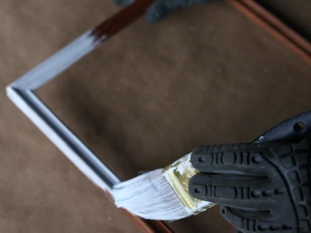 DIY Guide: Transform Garage Sale Finds into a Stunning Whitewashed Wall Display Case