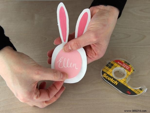 How to Craft Charming DIY Easter Bunny Place Card Holders