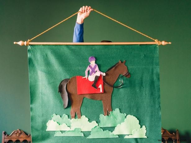 DIY Equestrian-Themed Wall Hanging Game: Step-by-Step Guide by Brian Patrick Flynn