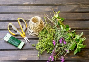 DIY Herb Garland Centerpiece: Simple Step-by-Step Guide from Gardening Expert Debbie Wolfe