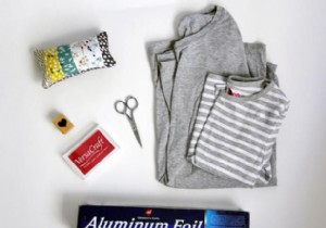 Easy DIY: Upcycle a T-Shirt into an Adorable Heart-Print Dress