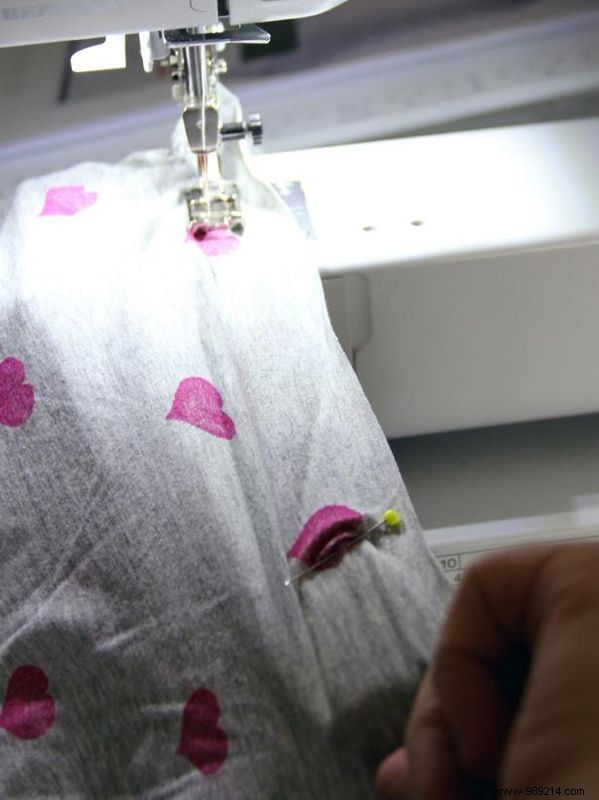 Easy DIY: Upcycle a T-Shirt into an Adorable Heart-Print Dress