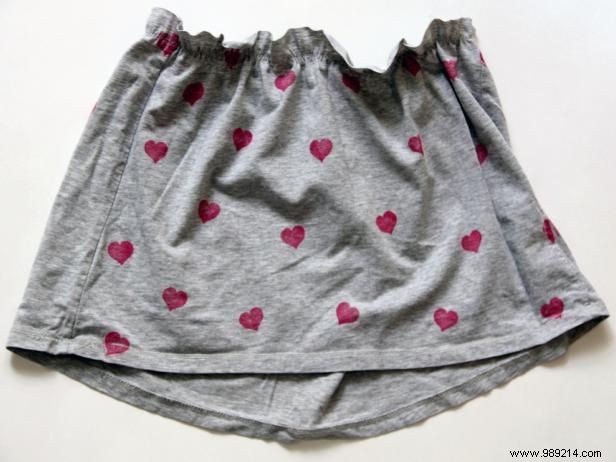 Easy DIY: Upcycle a T-Shirt into an Adorable Heart-Print Dress