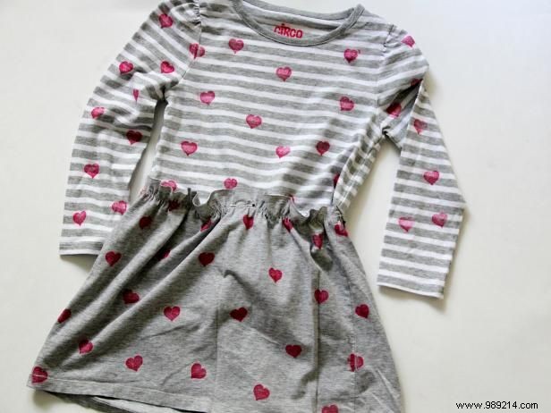 Easy DIY: Upcycle a T-Shirt into an Adorable Heart-Print Dress