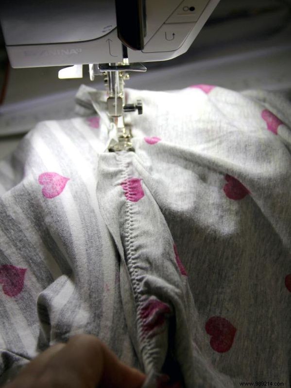 Easy DIY: Upcycle a T-Shirt into an Adorable Heart-Print Dress