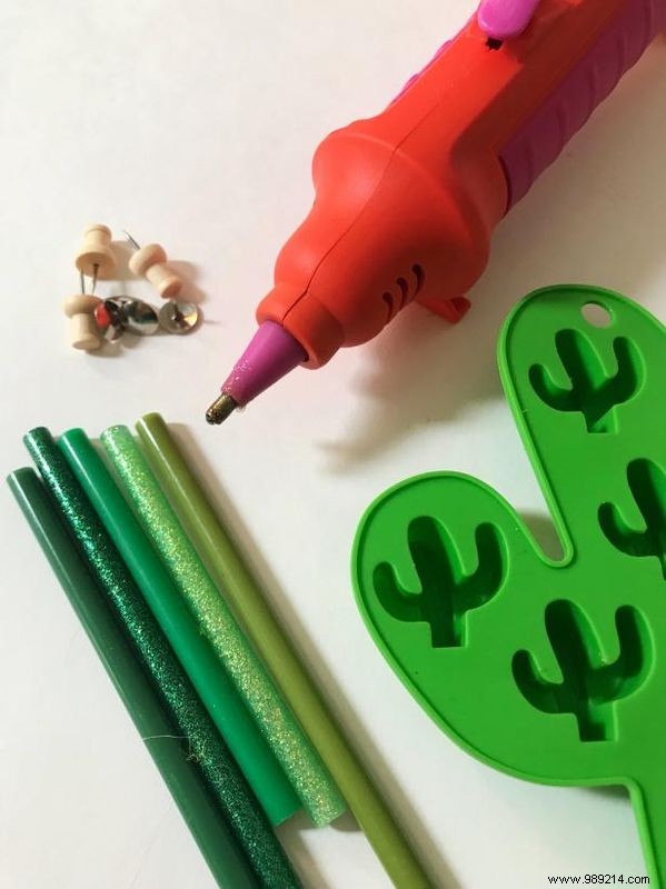 DIY Cactus Push Pins: Simple Hot Glue Craft with Jennifer Perkins