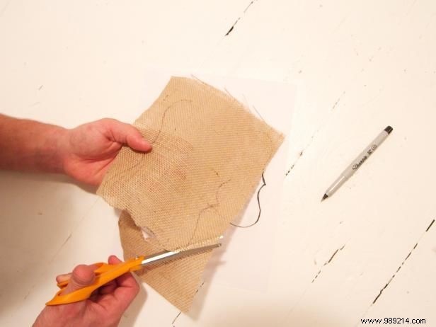 DIY Burlap Wedding Chair Backs: Elegant Mr. & Mrs. Tutorial